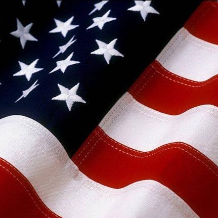 American Flag 3x5 FT Outdoor Heavy Duty - Embroidered Star Sewn Stripes Brass Grommets - Fade Resistant Tough Durable US Flags 210D Nylon - Vivid Color Indoor Premium USA Large - Double Stitched Original Made In USA