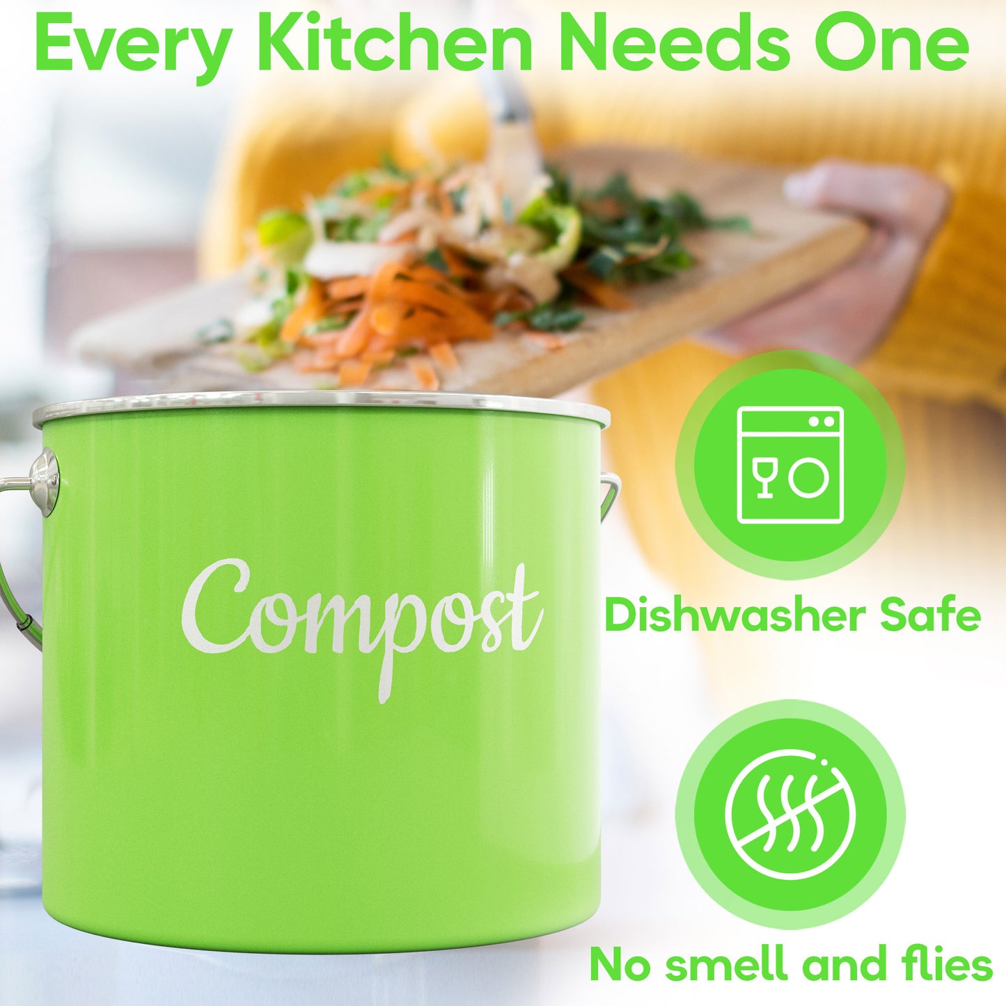 This kitchen compost bin ferments your kitchen waste - Curbed